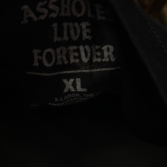 ALF BNWOT Black Graphic T-Shirt - Picture 4 of 4